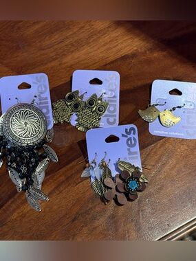 Claire's bulk vintage earrings